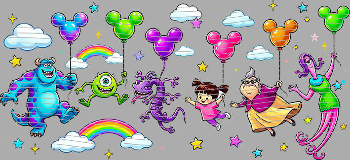 16oz Disney style-D-3039